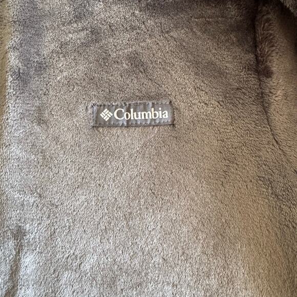 NWOT Columbia Fireside Full Zip Jacket Charcoal Dark Gray Athletic Women Size M - Picture 4 of 8